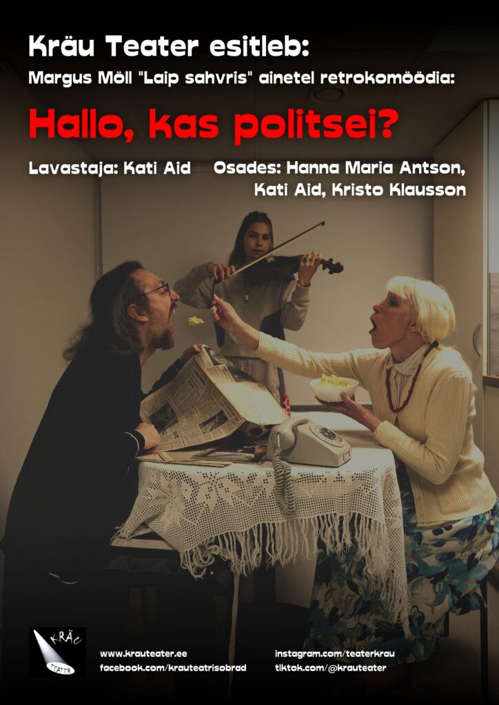 Hallo, kas politsei puhas plakat